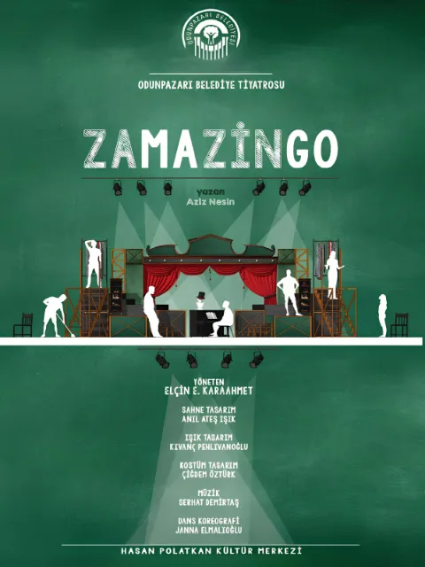 Zamazingo Tiyatro Oyunu afişi