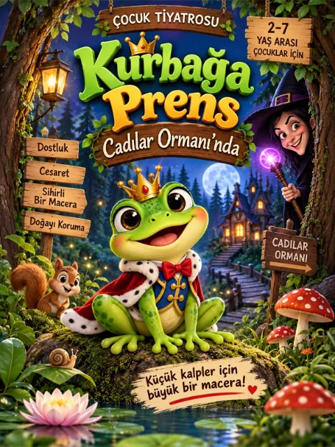 Kurbağa Prens afişi