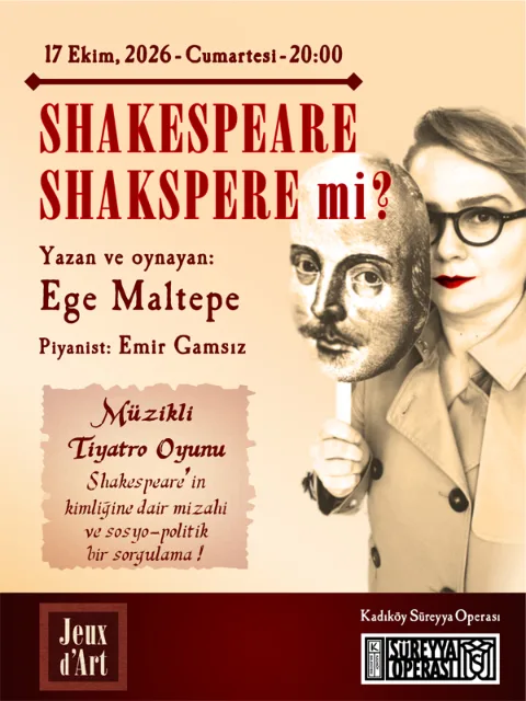 Shakespeare Shakspere mi? afişi
