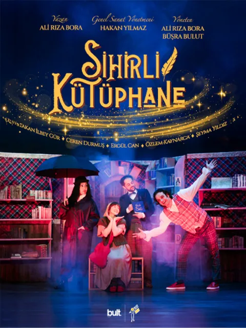 Sihirli Kütüphane afişi