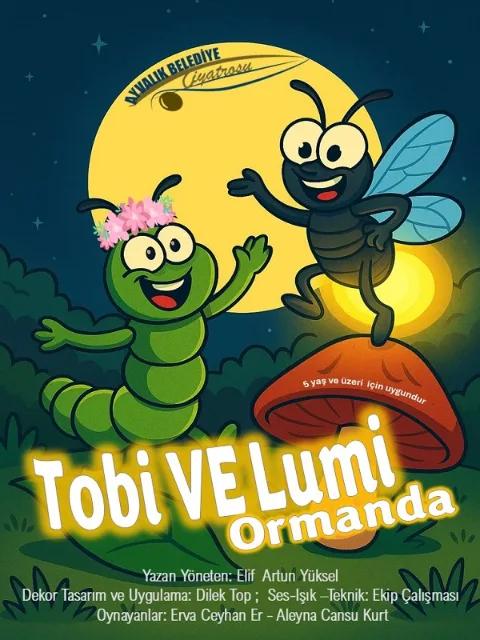 Tobi ve Lumi Ormanda afişi