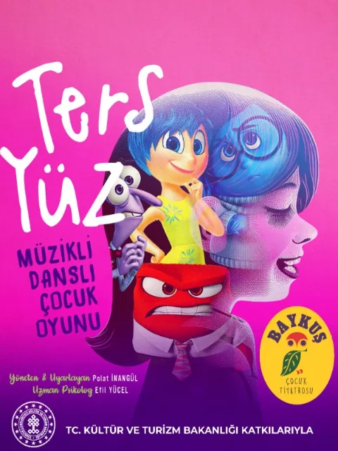 Ters Yüz - Müzikli Danslı Çocuk Oyunu afişi