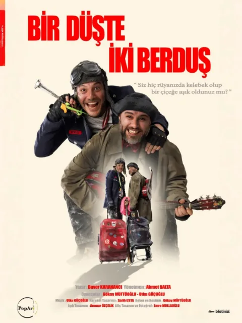 Bir Düşte İki Berduş afişi