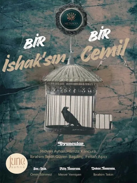 Bir İshaksın Bir Cemil afişi