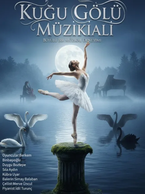 Kuğu Gölü Müzikali afişi