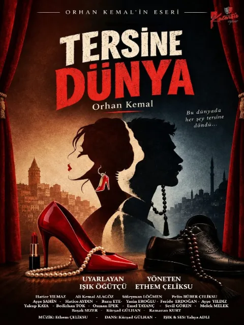 Tersine Dünya Tiyatro Oyunu afişi