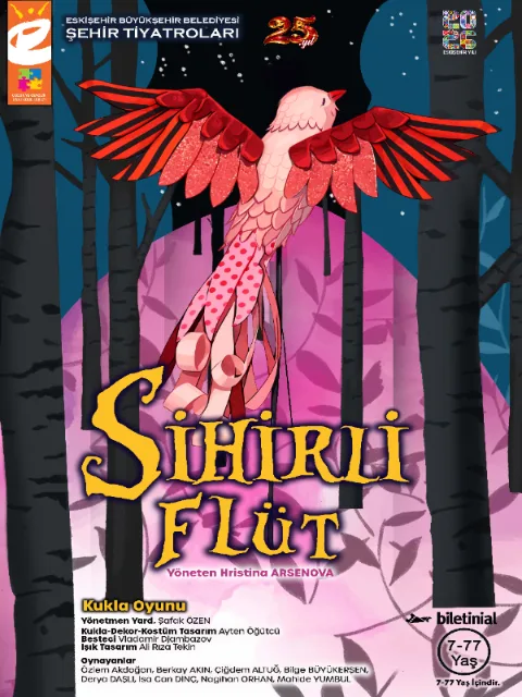 ''Sihirli Flüt'' Eskişehir BB Şehir Tiy. afişi