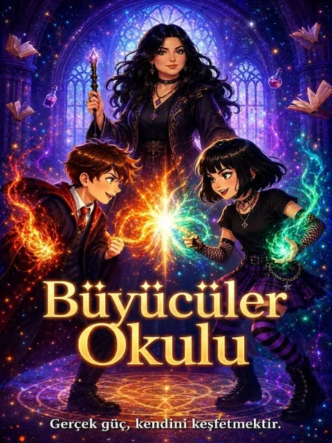 Büyücüler Okulu / Müzikli Çocuk Oyunu afişi
