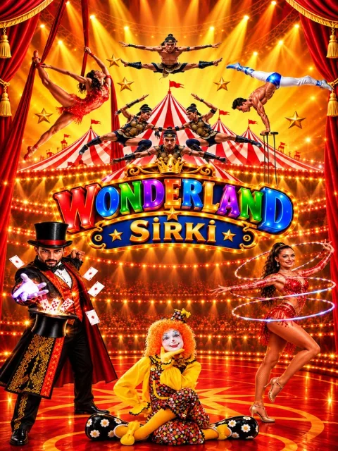 Wonderland Sirki afişi
