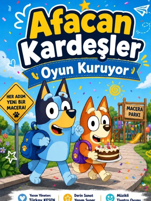 Afacan Kardeşler Oyun Kuruyor afişi