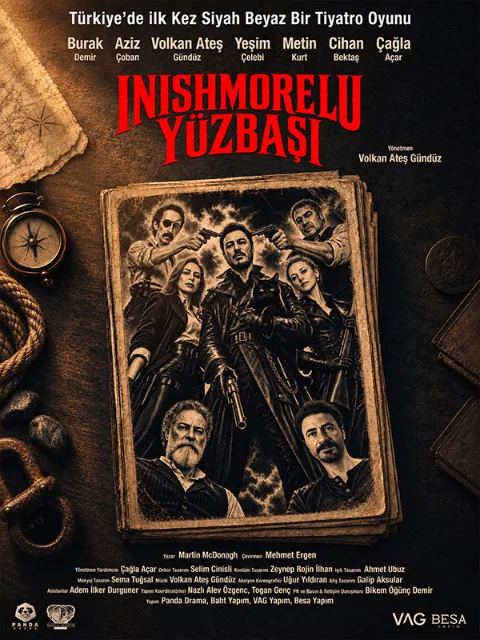 Inishmorelu Yüzbaşı afişi
