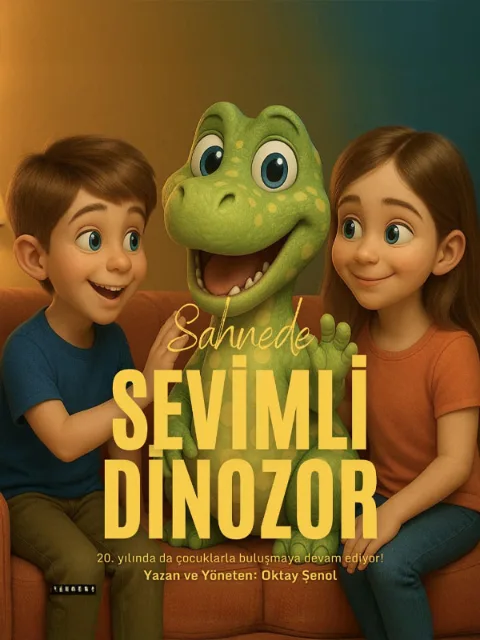 Sevimli Dinozor afişi