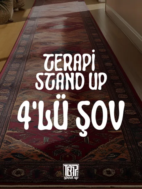 Terapi Stand Up 4'lü Şov afişi