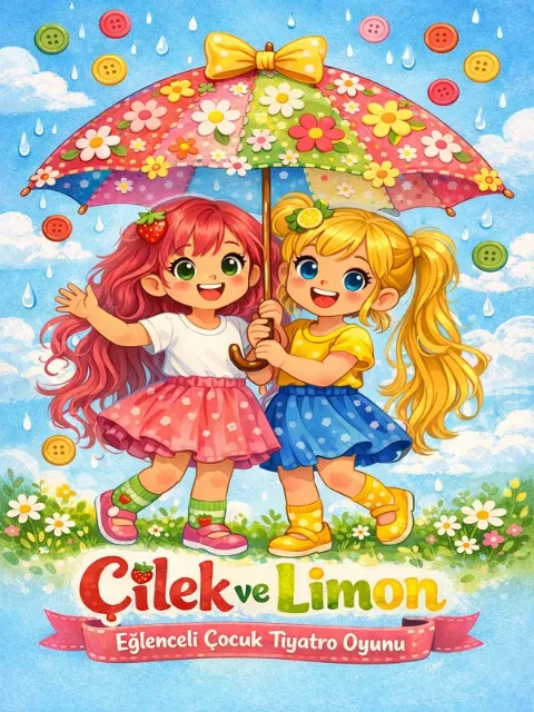 Çilek ve Limon / Müzikli Çocuk Oyunu afişi