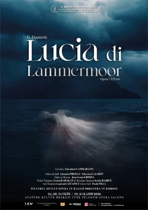 LUCIA DI LAMMERMOOR afişi