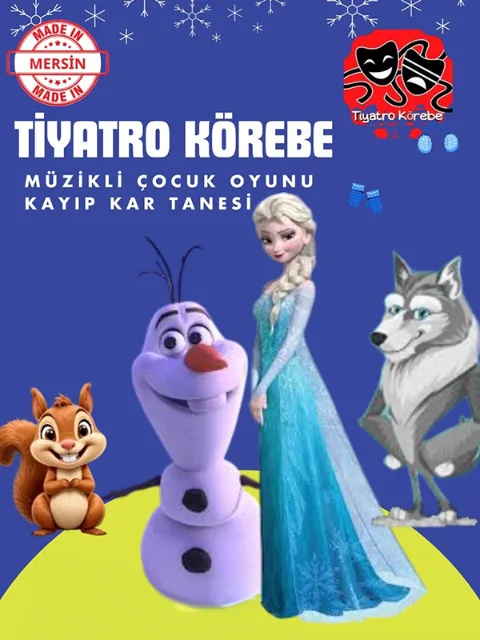Elsa Ve Olaf Kayıp Kar Tanesi afişi