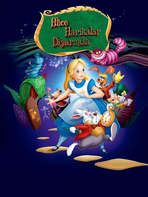 Alice Harikalar Diyarında afişi