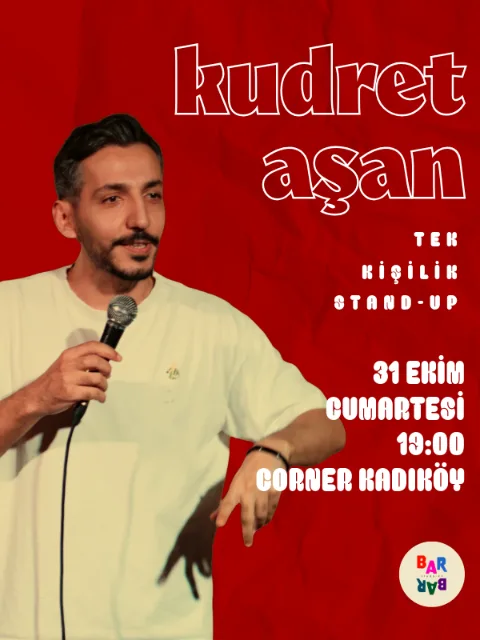 Kudret Aşan Stand up afişi