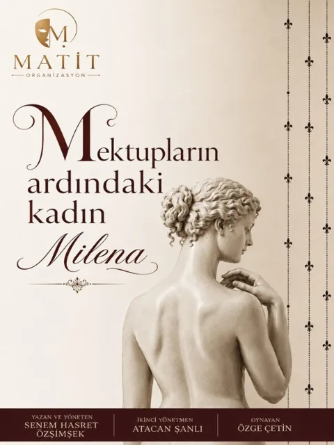 Mektupların Ardındaki Kadın Milena afişi
