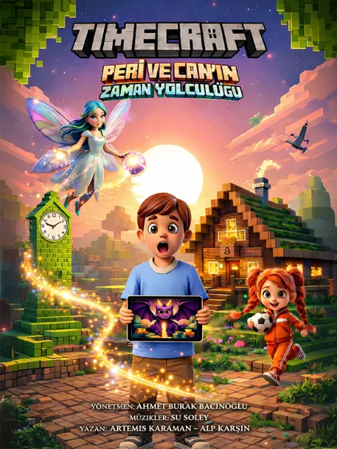Timecraft Çocuk Tiyatro Oyunu afişi