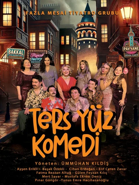 Ters Yüz Komedi afişi