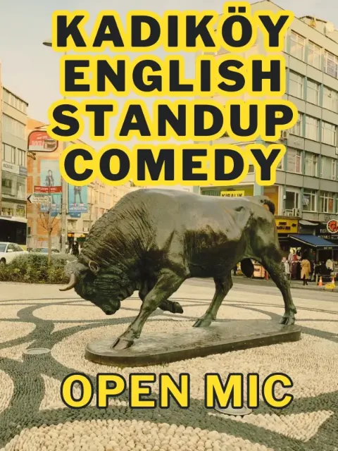 Kadıköy English Stand-up Comedy Open Mic afişi