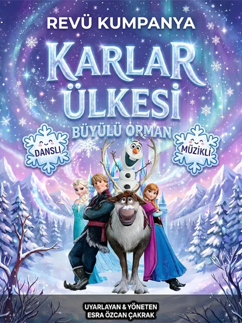 Karlar Ülkesi Büyülü Orman afişi