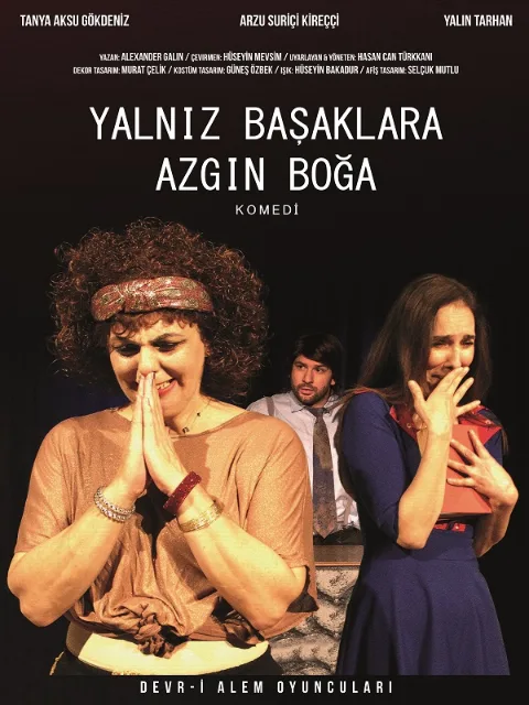 Yalnız Başaklara Azgın Boğa afişi
