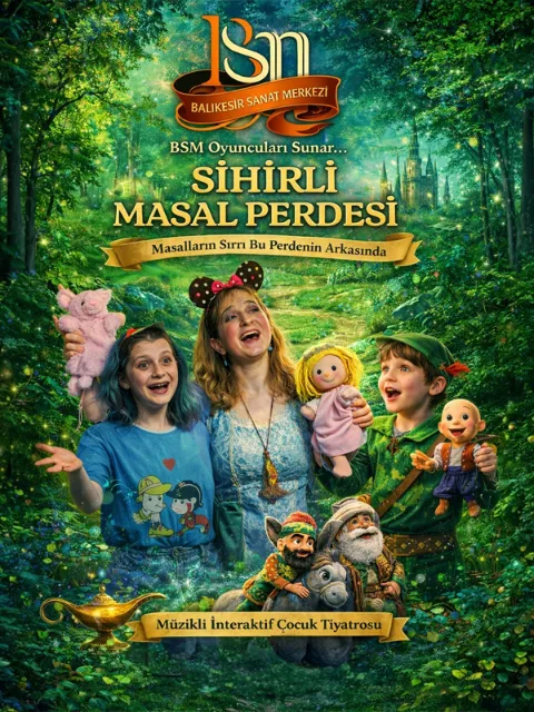 Sihirli Masal Perdesi afişi