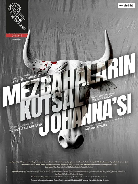 Mezbahaların Kutsal Johanna'sı afişi