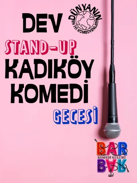 Stand Up Kadıköy Komedi Gecesi afişi