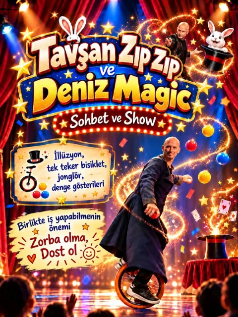 Tavşan Zıpzıp ve Magic Deniz afişi