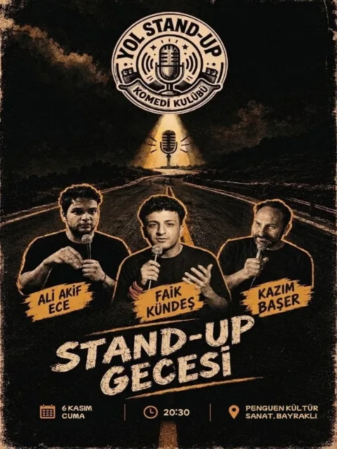 Yol Komedi Kulübü Stand-up Gecesi afişi