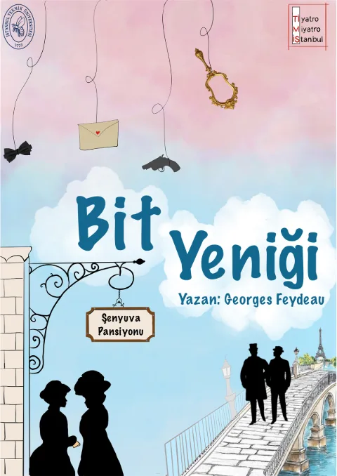 İTÜ TİMİS Oyuncuları Tiyatro Kulübü ''Bit Yeniği'' afişi
