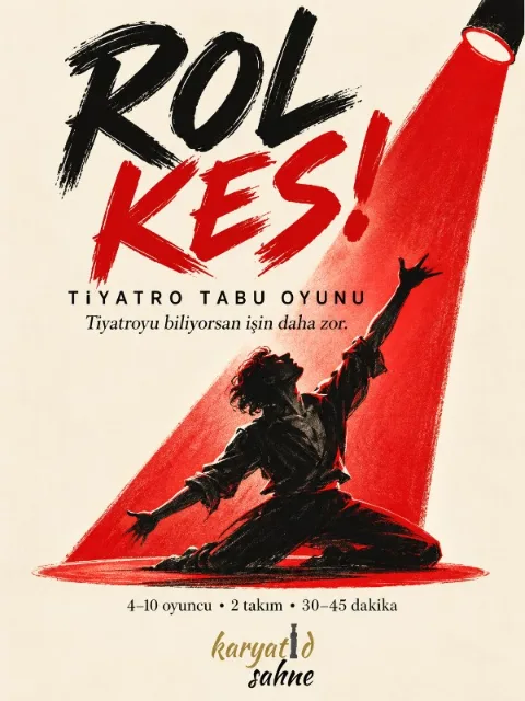 Rol Kes! · Tiyatro Tabu Gecesi afişi