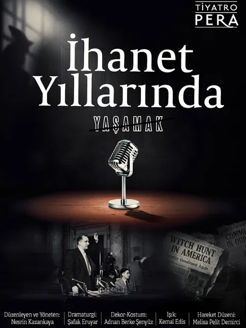 İhanet Yıllarında Yaşamak afişi