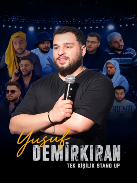 Yusuf Demirkıran Tek kişilik Stand Up afişi