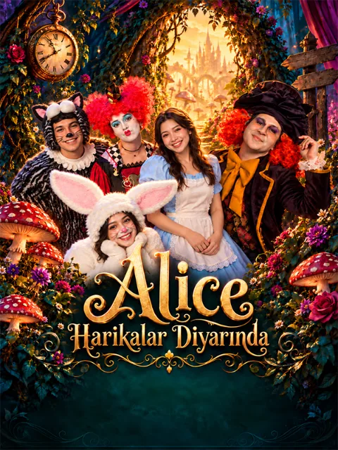 Alice Harikalar Diyarında afişi