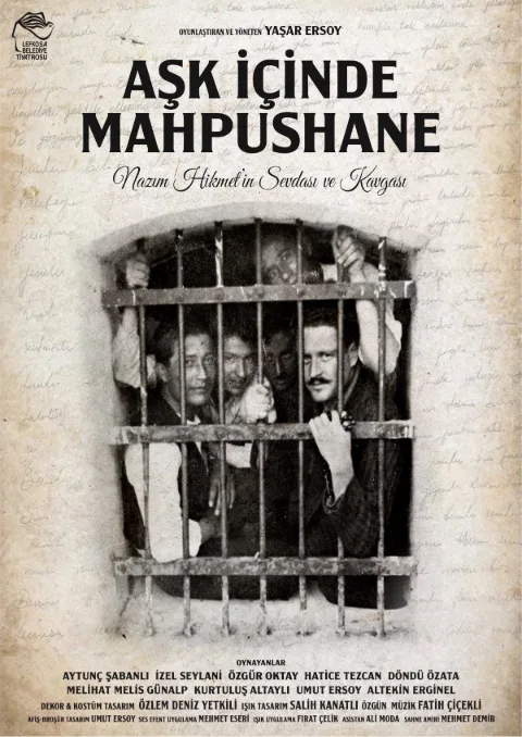 Aşk İçinde Mahpushane (Lefkoşa Belediye Tiyatrosu) afişi