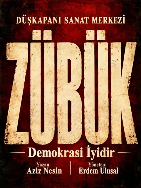 Zübük afişi