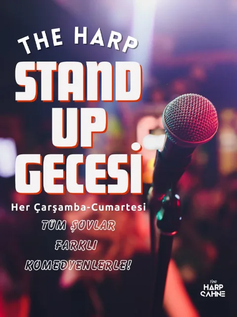 Stand Up-The Harp Kadıköy afişi