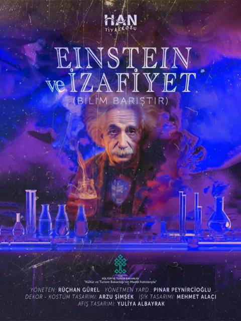 Einstein ve İzafiyet afişi