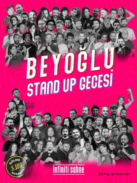 Stand up Taksim / Beyoğlu Gecesi | İnfiniti Sahne afişi