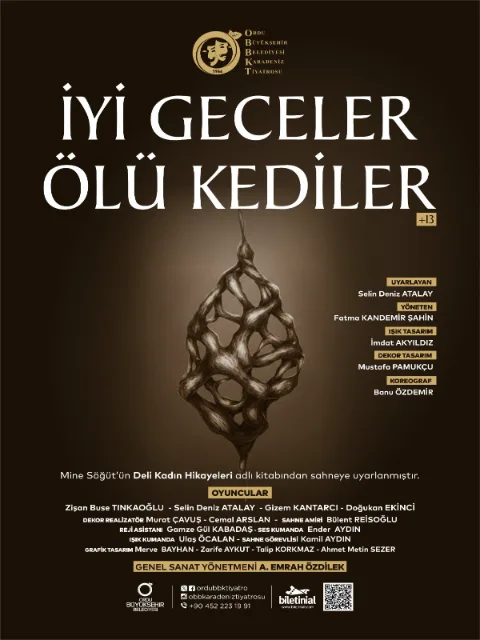 İyi Geceler Ölü Kediler afişi