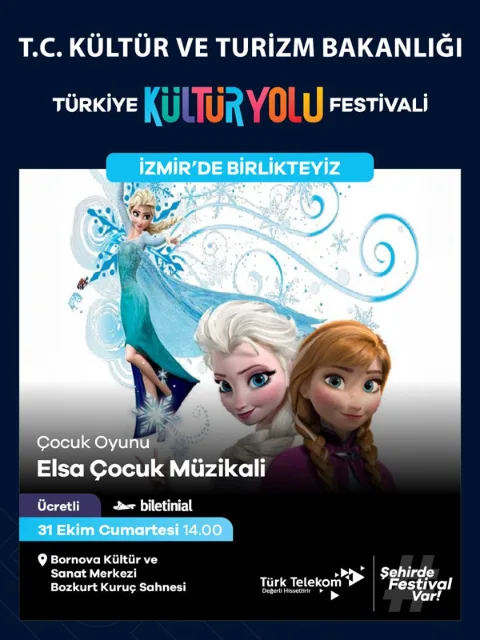 Elsa Çocuk Müzikali afişi