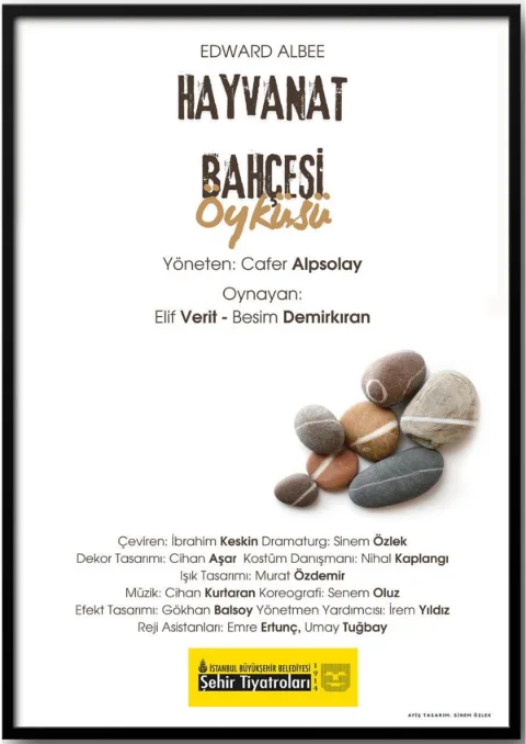 Hayvanat Bahçesi Öyküsü afişi