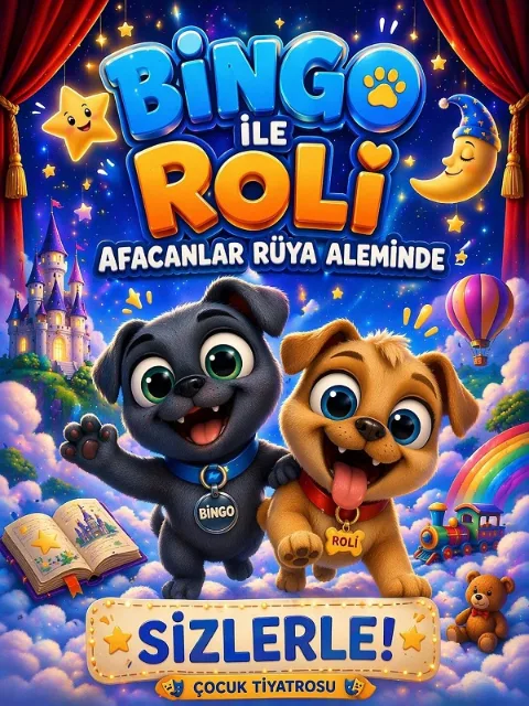 Bingo ile Roli afişi