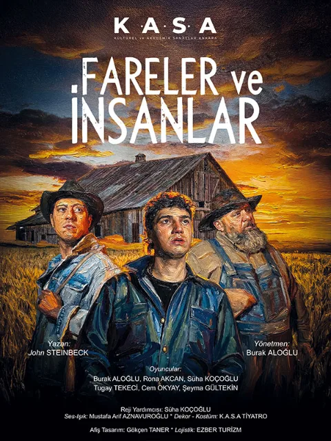 Fareler ve İnsanlar afişi