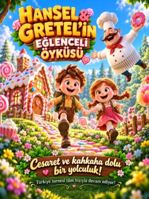 Hansel ve Gretel'in Eğlenceli Öyküsü afişi