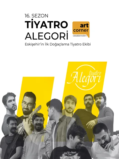 Tiyatro Alegori Doğaçlama Gösterisi afişi